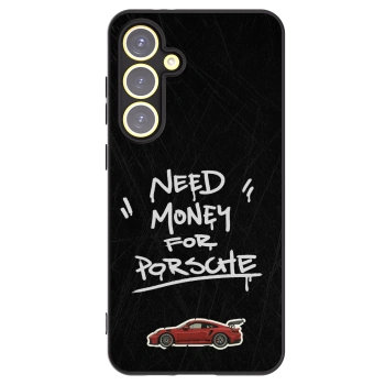 Picasee silikonový černý obal pro Samsung Galaxy S24 FE S721B - Dark Racer