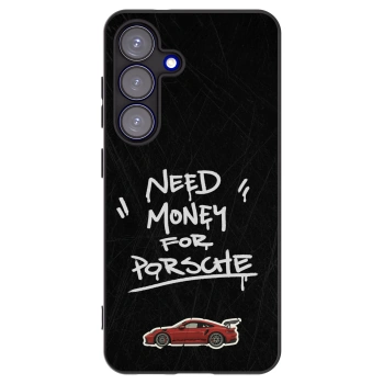 Picasee silikonový černý obal pro Samsung Galaxy S25 5G - Dark Racer