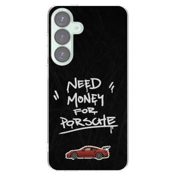 Picasee silikonový průhledný obal pro Samsung Galaxy S25+ 5G - Dark Racer