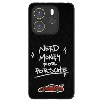 Picasee silikonový černý obal pro Xiaomi Redmi Note 14 4G - Dark Racer