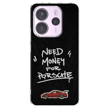 Picasee silikonový průhledný obal pro Xiaomi Redmi Note 14 4G - Dark Racer