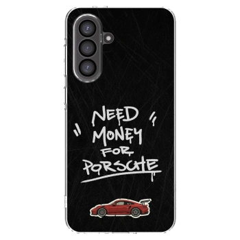 Picasee silikonový průhledný obal pro Samsung Galaxy A36 5G - Dark Racer