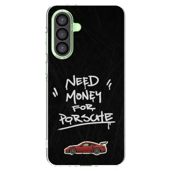 Picasee silikonový průhledný obal pro Samsung Galaxy A26 5G A266B - Dark Racer