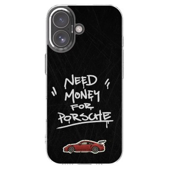 Picasee silikonový průhledný obal pro Apple iPhone 17 - Dark Racer