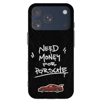 Picasee silikonový průhledný obal pro Apple iPhone 17 Pro - Dark Racer