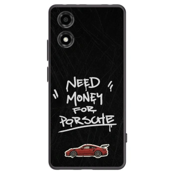Picasee silikonový černý obal pro Motorola Moto E14 - Dark Racer