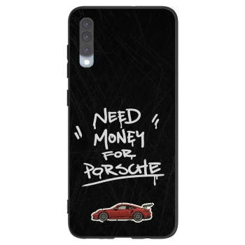 Picasee silikonový černý obal pro Samsung Galaxy A70 A705F - Dark Racer