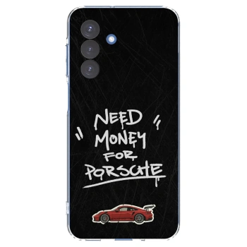 Picasee silikonový průhledný obal pro Samsung Galaxy A17 5G - Dark Racer