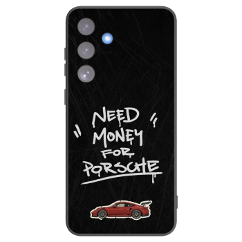 Picasee silikonový černý obal pro Samsung Galaxy S25 FE 5G - Dark Racer