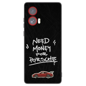 Picasee silikonový černý obal pro Motorola Edge 50 Fusion - Dark Racer
