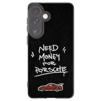 Picasee silikonový černý obal pro Samsung Galaxy S26+ - Dark Racer