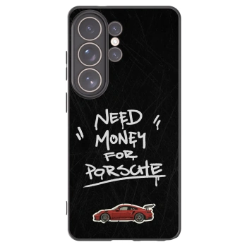 Picasee silikonový černý obal pro Samsung Galaxy S26 Ultra - Dark Racer