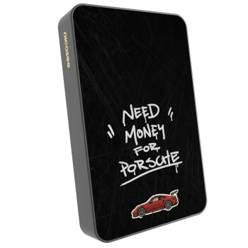 Picasee Powerbanka s MagSafe 10 000 mAh Šedá - Dark Racer