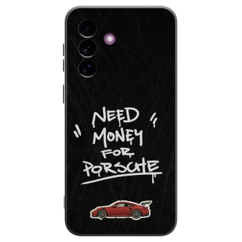 Picasee silikonový černý obal pro Samsung Galaxy A37 - Dark Racer