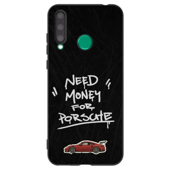 Picasee silikonový černý obal pro Honor 20 Lite - Dark Racer