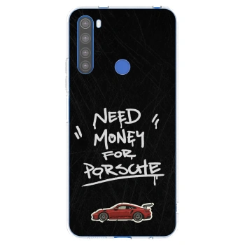 Picasee silikonový průhledný obal pro Xiaomi Redmi Note 8T - Dark Racer