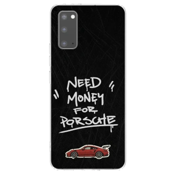 Picasee silikonový průhledný obal pro Samsung Galaxy S20 G980F - Dark Racer