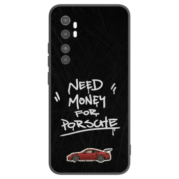 Picasee silikonový černý obal pro Xiaomi Mi Note 10 Lite - Dark Racer