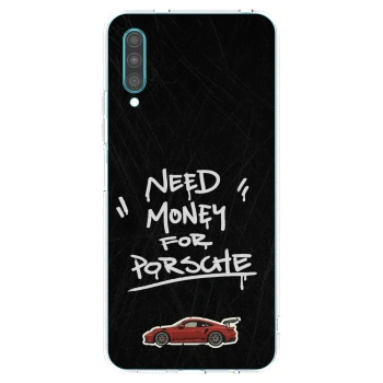 Picasee silikonový průhledný obal pro Samsung Galaxy A30s A307F - Dark Racer