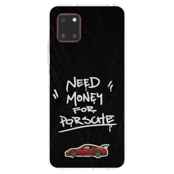 Picasee silikonový průhledný obal pro Samsung Galaxy Note 10 Lite N770F - Dark Racer