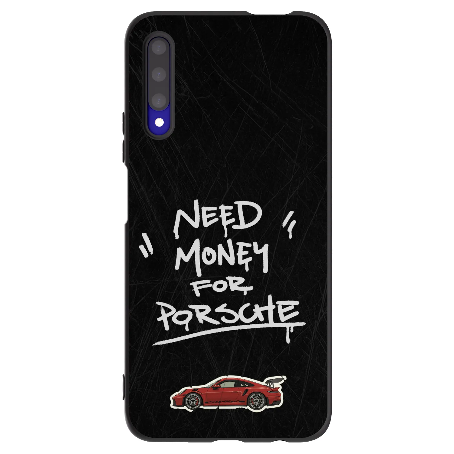 Picasee silikonový černý obal pro Honor 9X Pro - Dark Racer