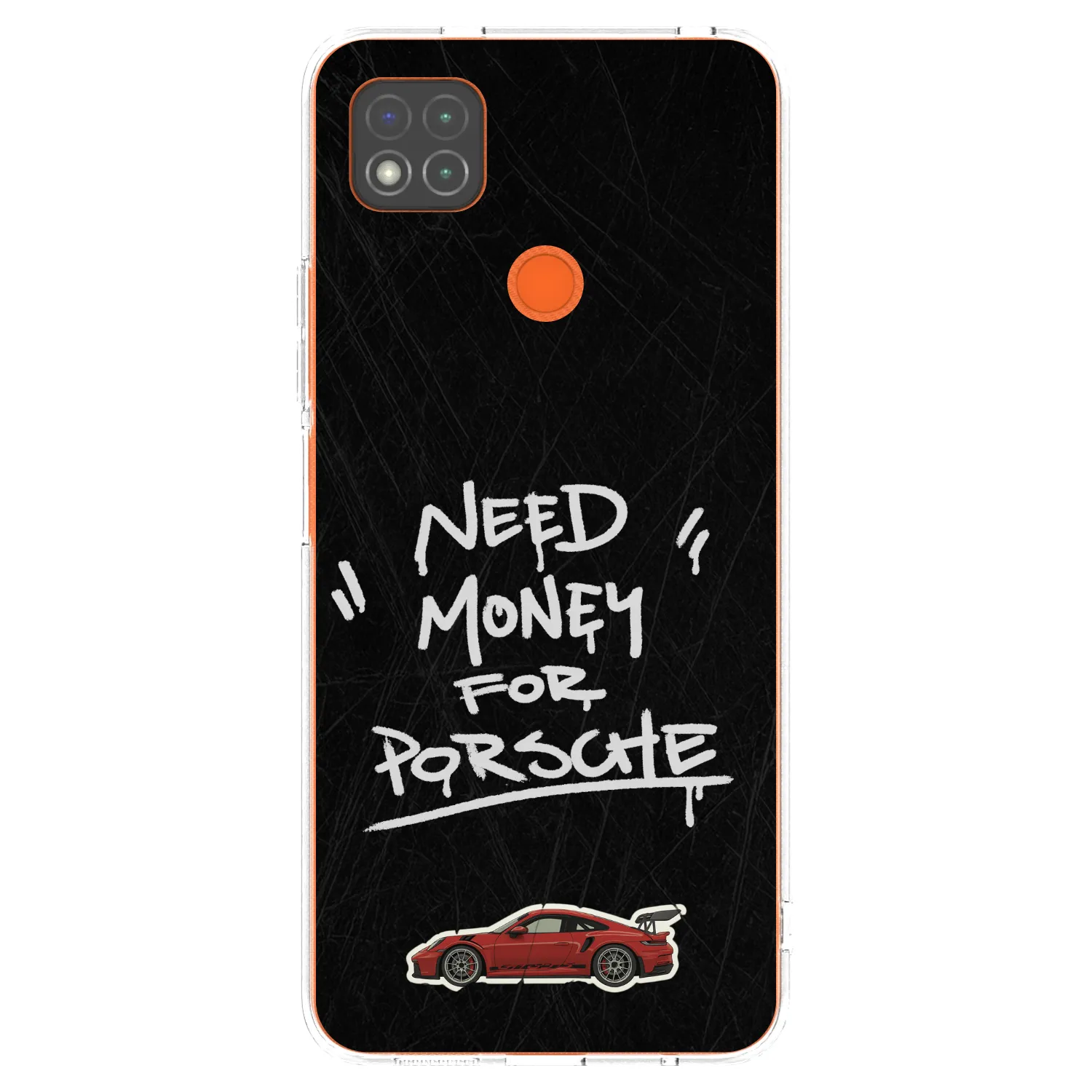 Picasee silikonový průhledný obal pro Xiaomi Redmi 9C - Dark Racer