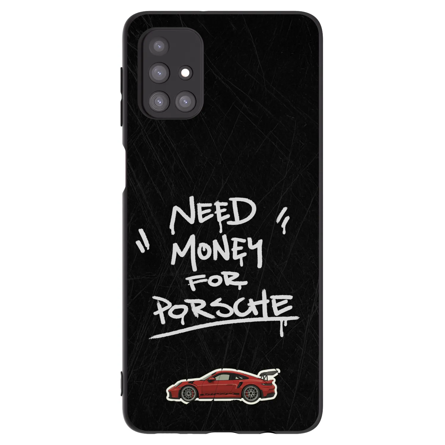 Picasee silikonový černý obal pro Samsung Galaxy M31s - Dark Racer
