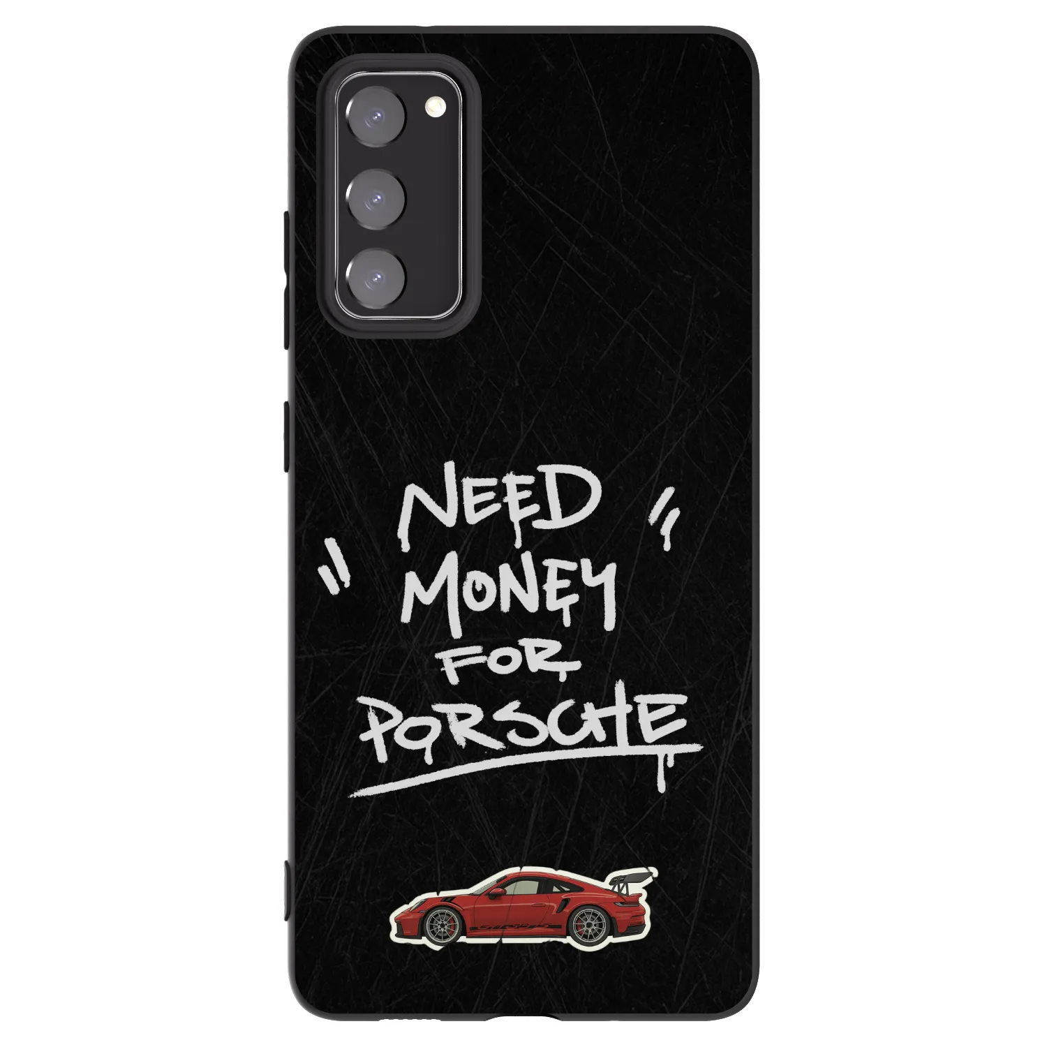Picasee silikonový černý obal pro Samsung Galaxy S20 FE - Dark Racer