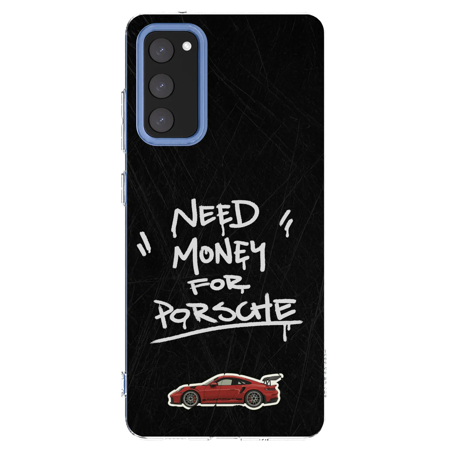Picasee silikonový průhledný obal pro Samsung Galaxy S20 FE - Dark Racer