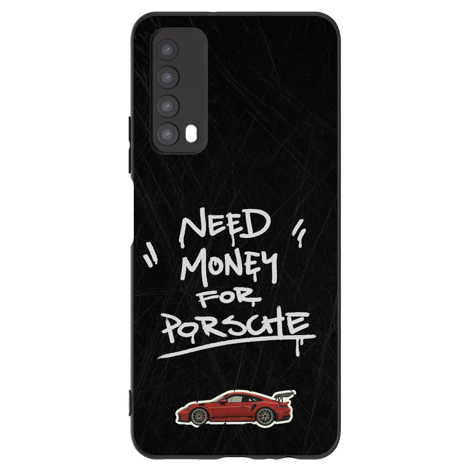 Picasee silikonový černý obal pro Huawei P Smart 2021 - Dark Racer