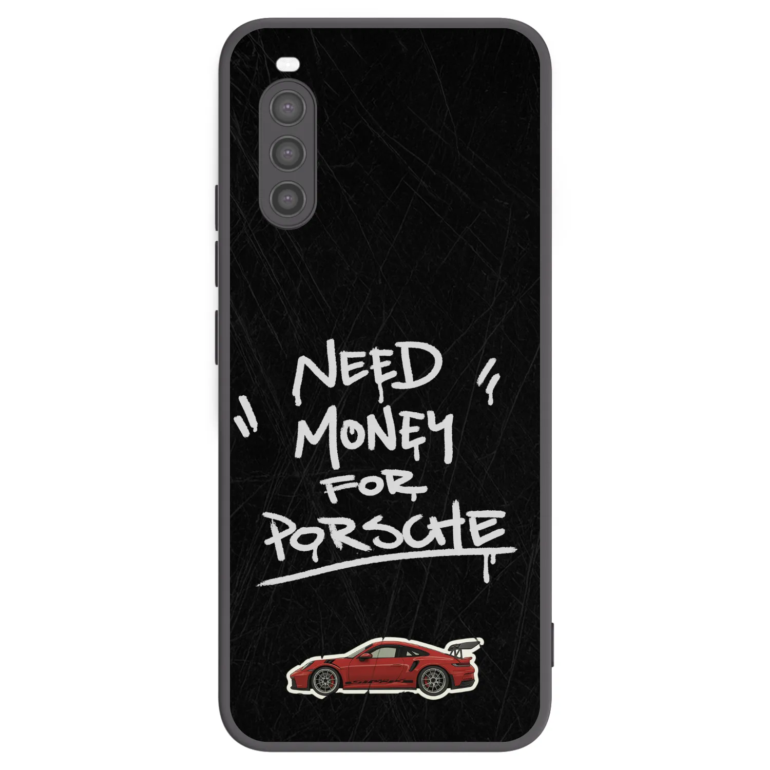 Picasee silikonový černý obal pro Sony Xperia 10 II - Dark Racer