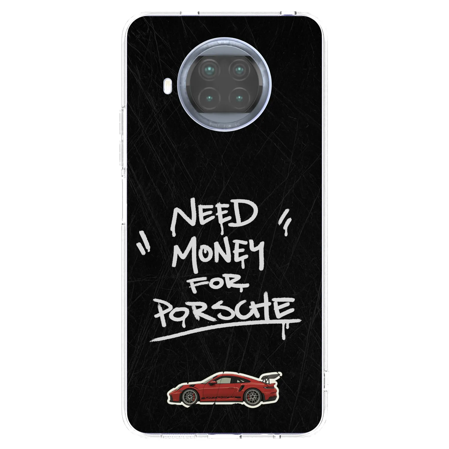 Picasee silikonový průhledný obal pro Xiaomi Mi 10T Lite - Dark Racer