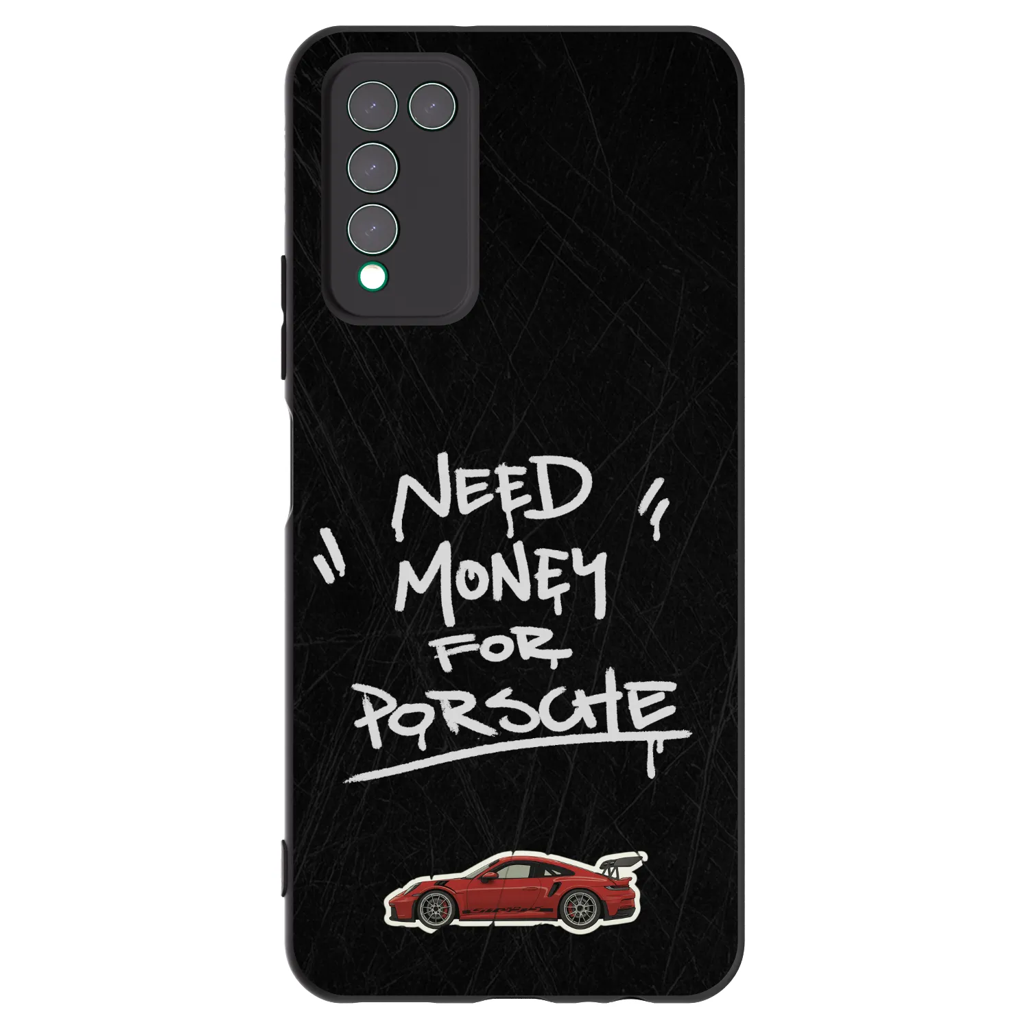 Picasee silikonový černý obal pro Honor 10X Lite - Dark Racer