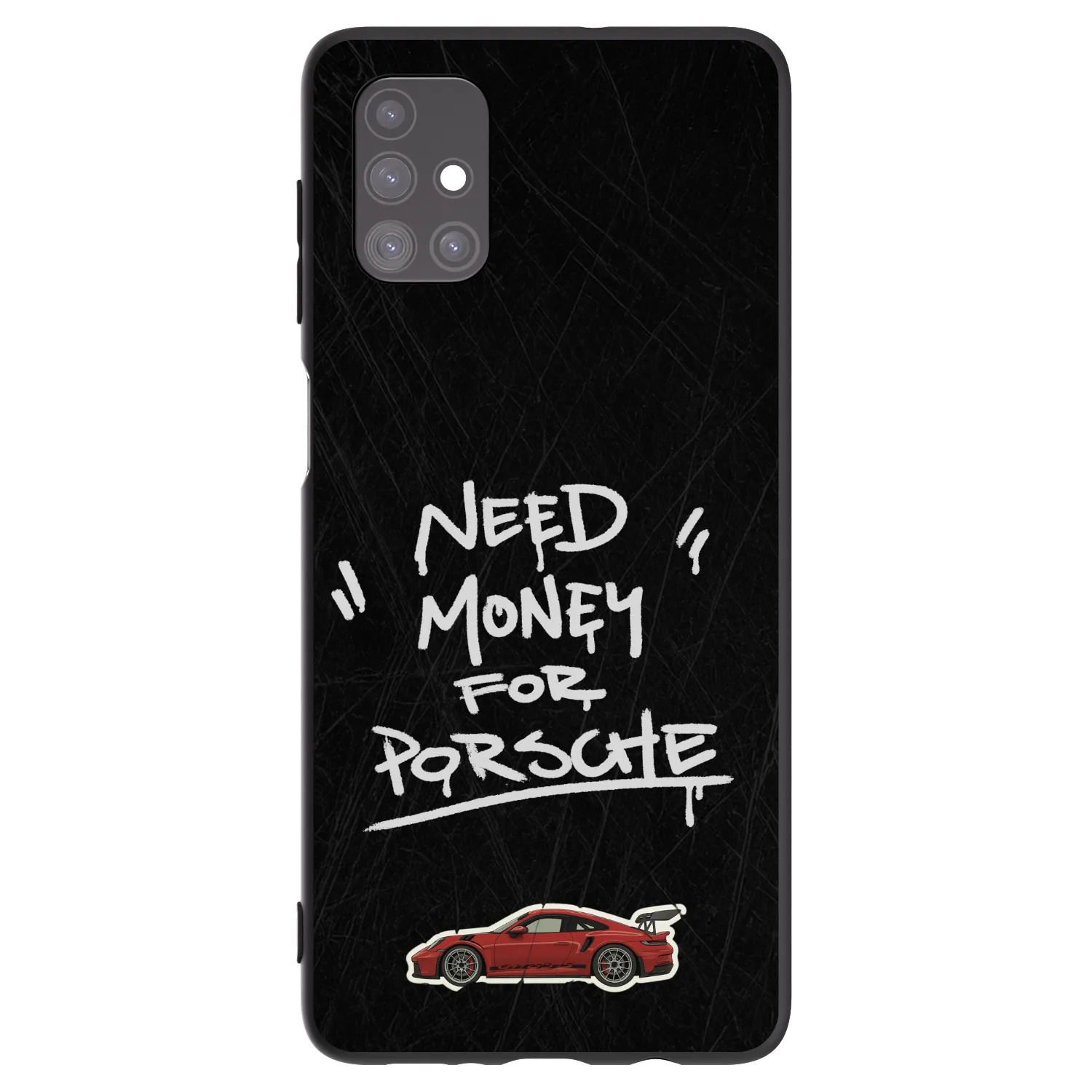 Picasee silikonový černý obal pro Samsung Galaxy M51 M515F - Dark Racer