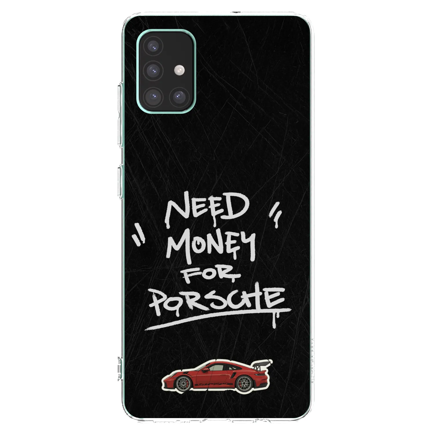 Picasee silikonový průhledný obal pro Samsung Galaxy M51 M515F - Dark Racer