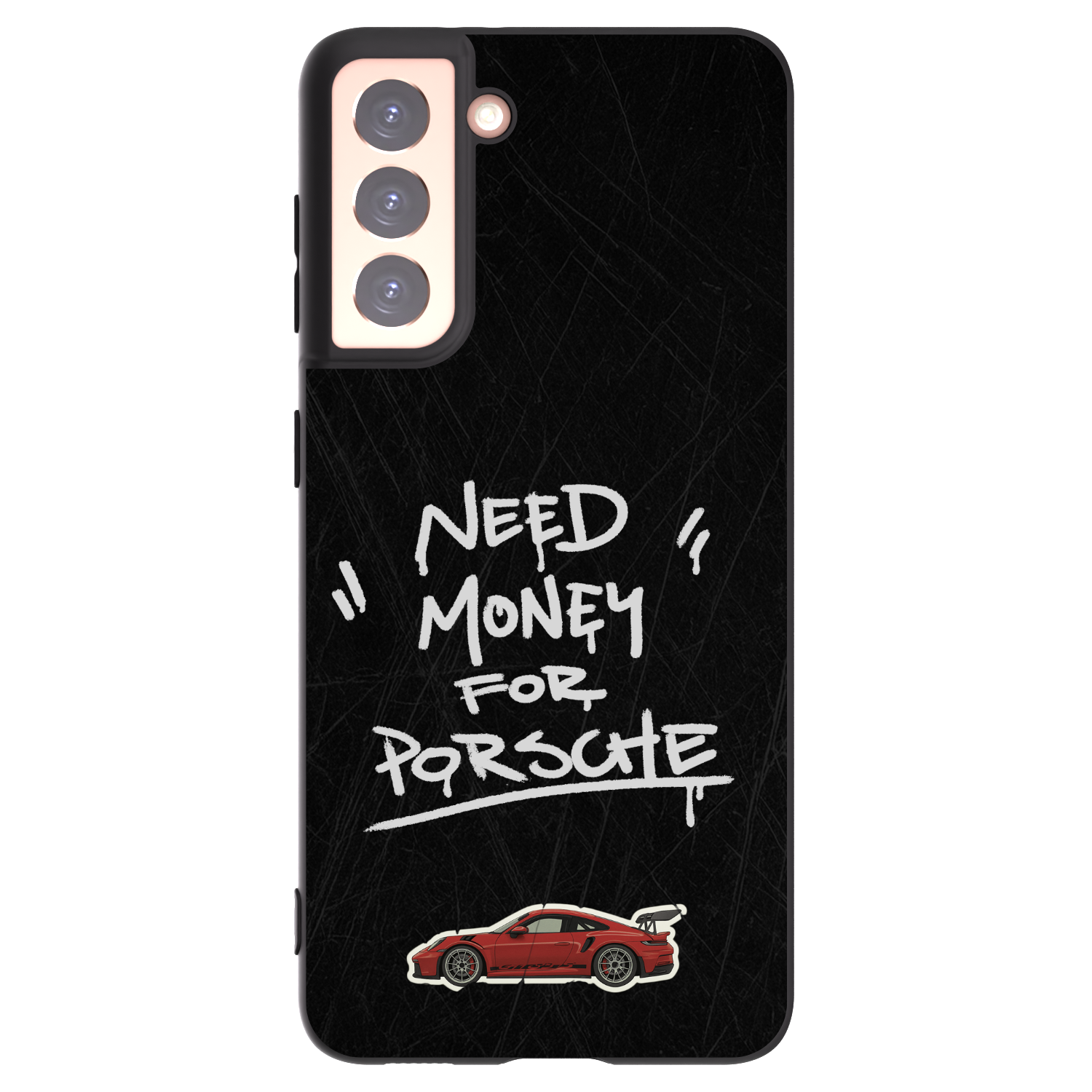 Picasee silikonový černý obal pro Samsung Galaxy S21 5G G991B - Dark Racer