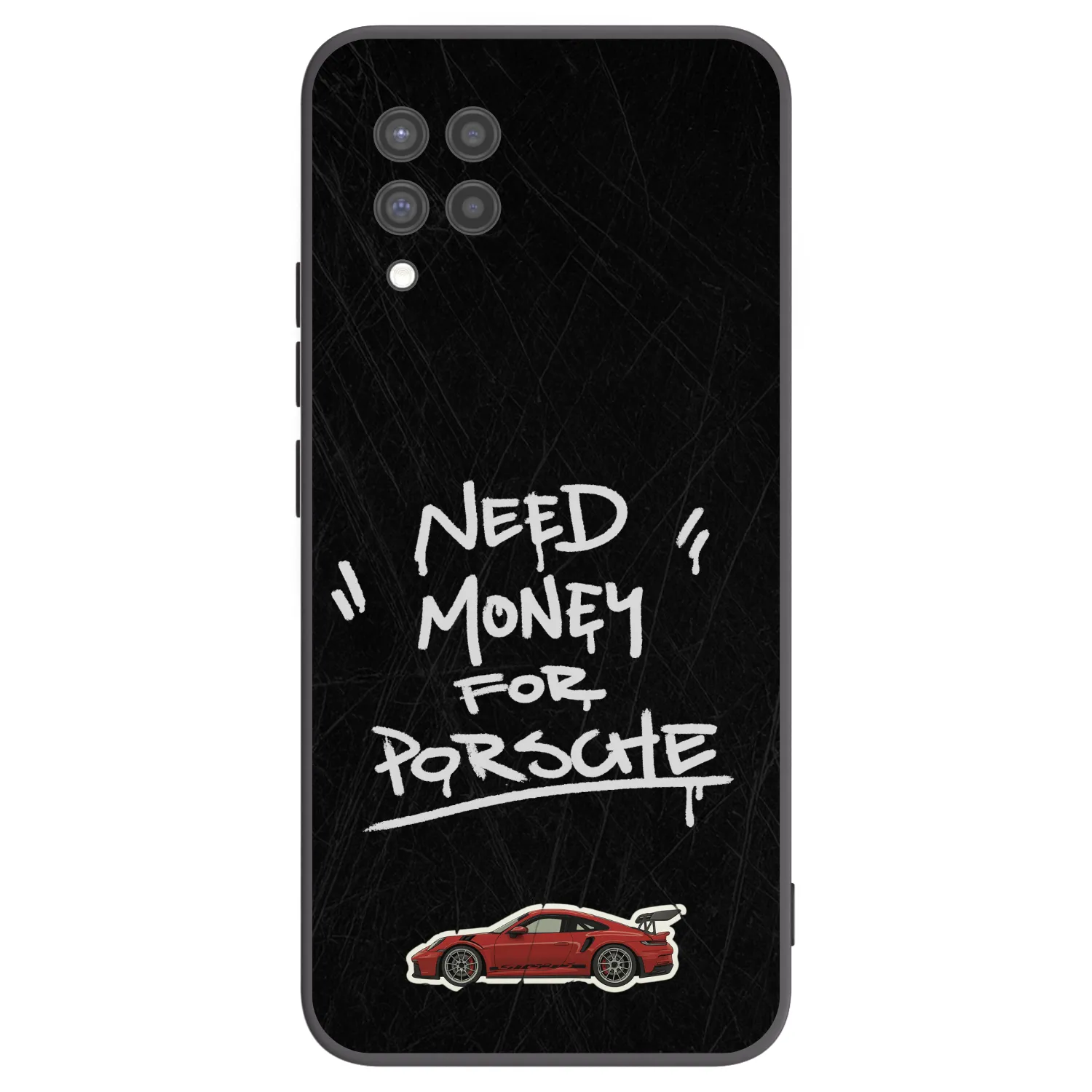 Picasee silikonový černý obal pro Samsung Galaxy A42 A426B - Dark Racer