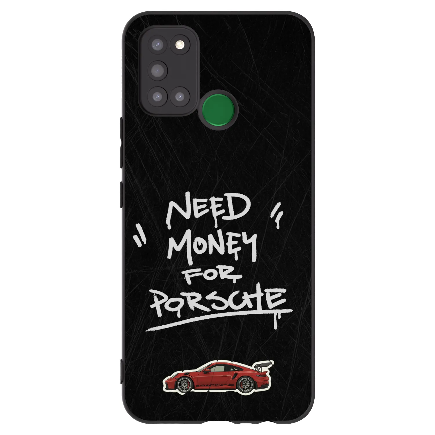 Picasee silikonový černý obal pro Realme 7i - Dark Racer