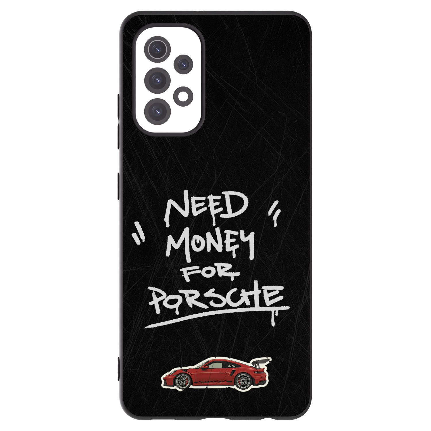 Picasee silikonový černý obal pro Samsung Galaxy A32 5G A326B - Dark Racer