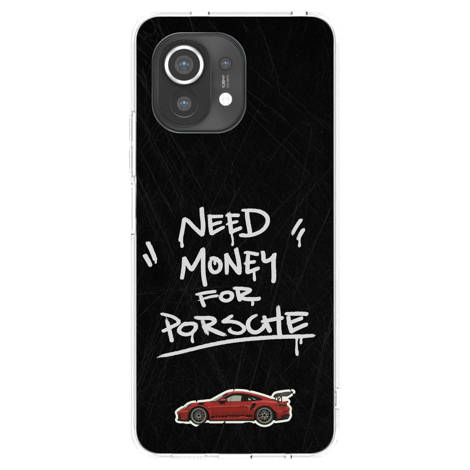 Picasee silikonový průhledný obal pro Xiaomi Mi 11 - Dark Racer
