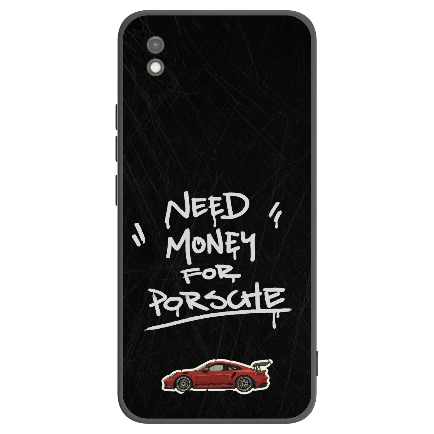 Picasee silikonový černý obal pro Xiaomi Redmi 9AT - Dark Racer