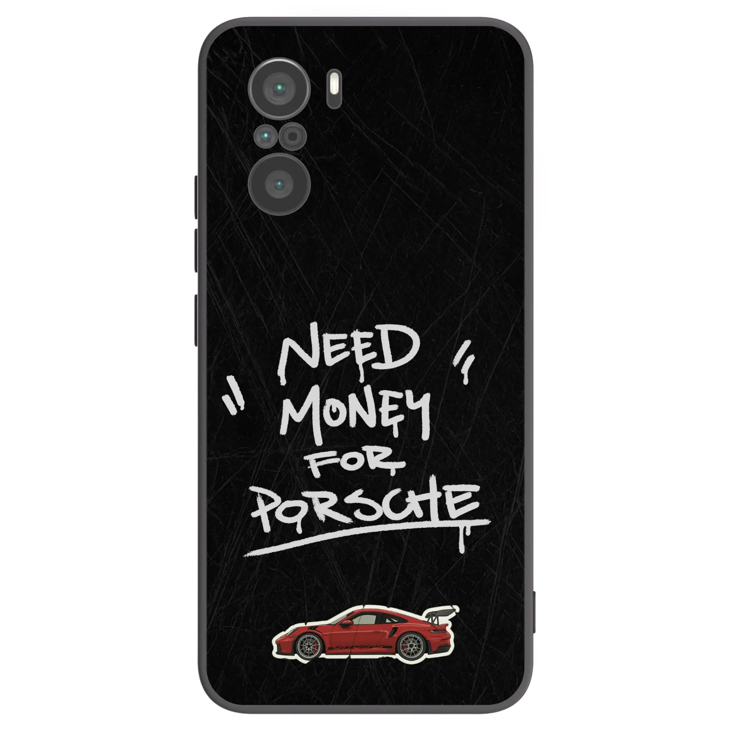 Picasee silikonový černý obal pro Xiaomi Poco F3 - Dark Racer