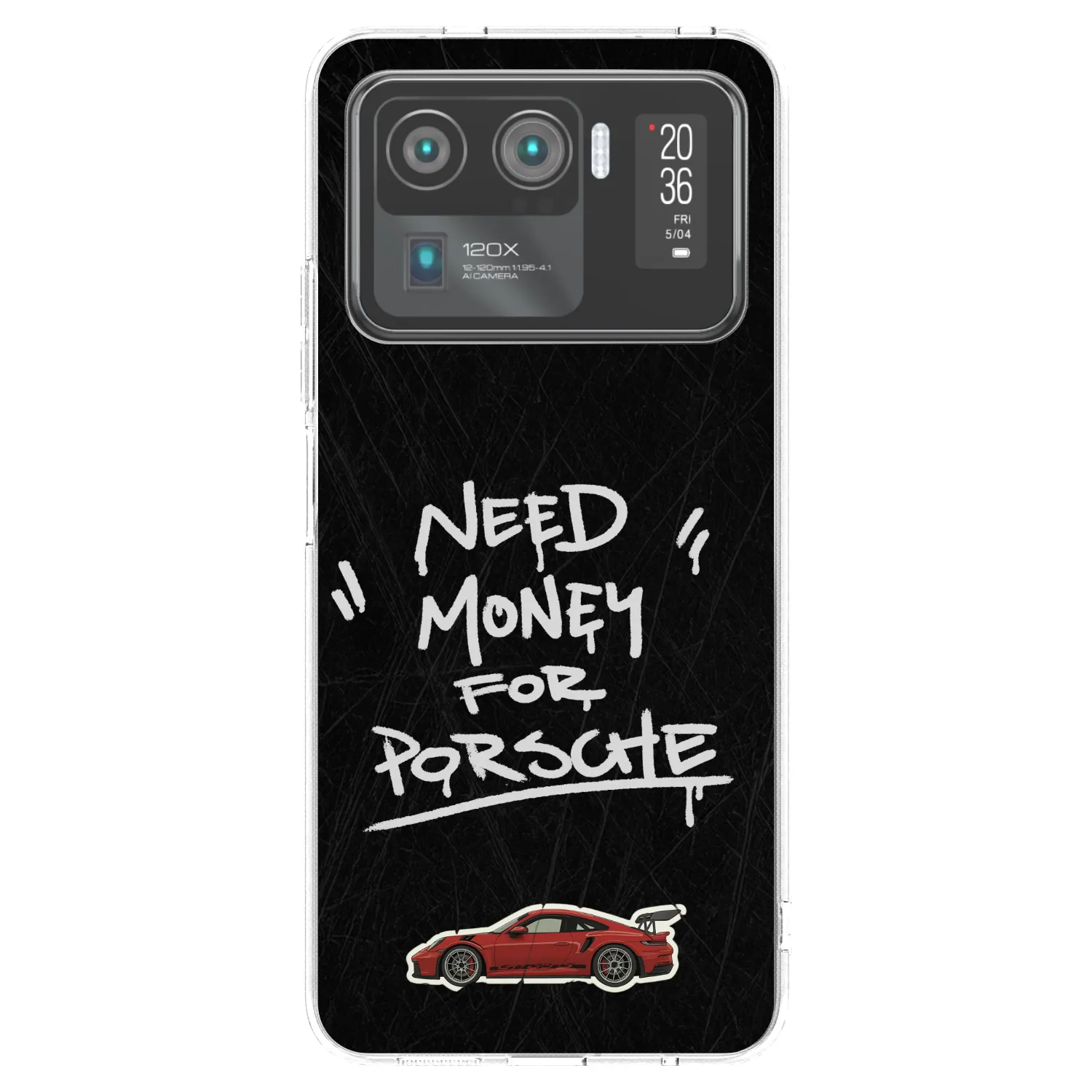 Picasee silikonový průhledný obal pro Xiaomi Mi 11 Ultra - Dark Racer