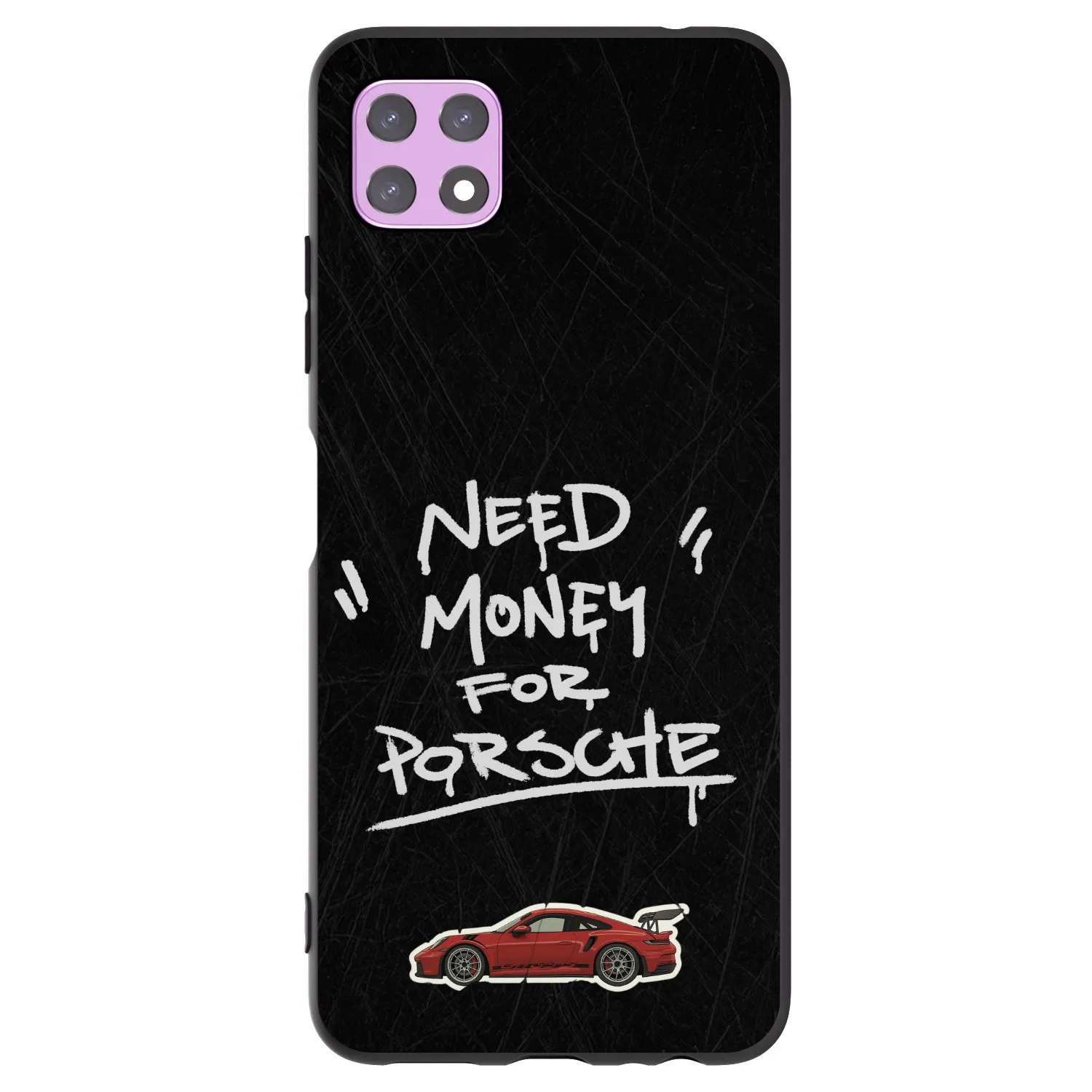 Picasee silikonový černý obal pro Samsung Galaxy A22 A226B 5G - Dark Racer