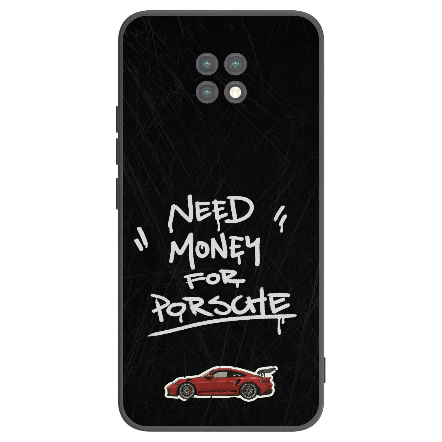 Picasee silikonový černý obal pro Xiaomi Redmi Note 9T - Dark Racer
