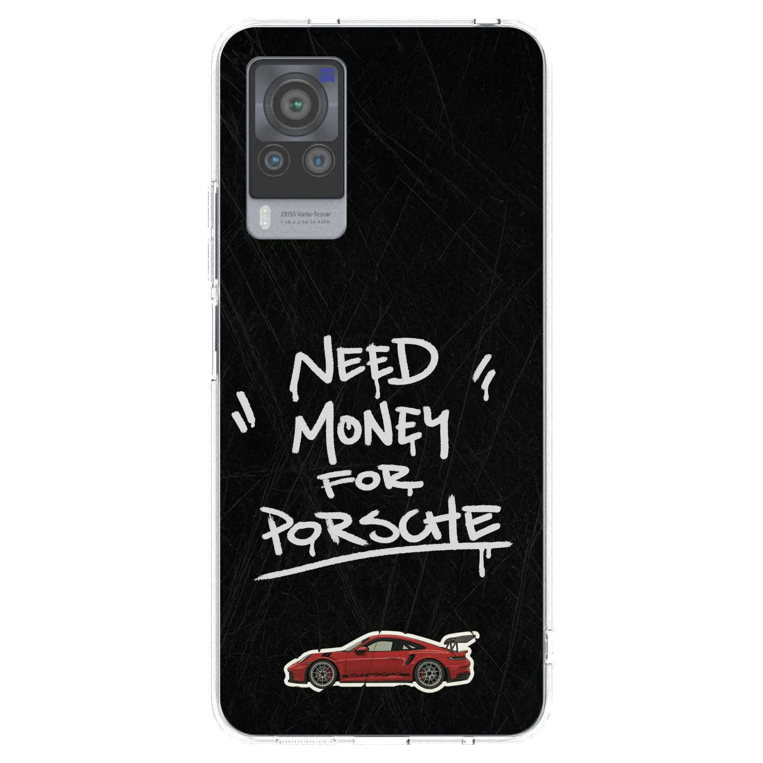 Picasee silikonový průhledný obal pro Vivo X60 Pro 5G - Dark Racer