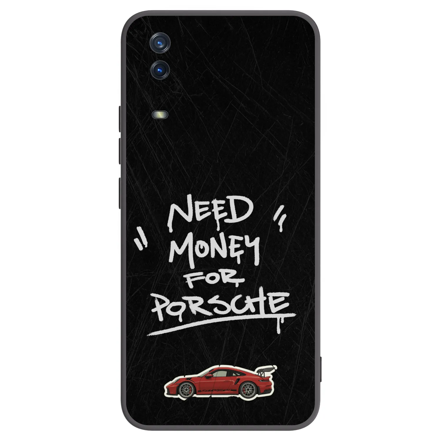 Picasee silikonový černý obal pro Vivo Y11s - Dark Racer
