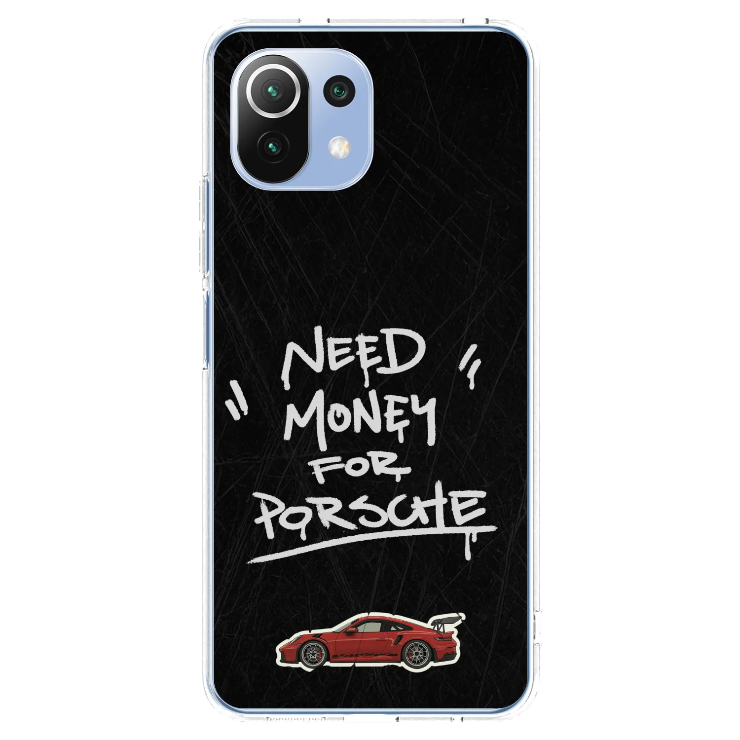 Picasee silikonový průhledný obal pro Xiaomi 11 Lite 5G NE - Dark Racer