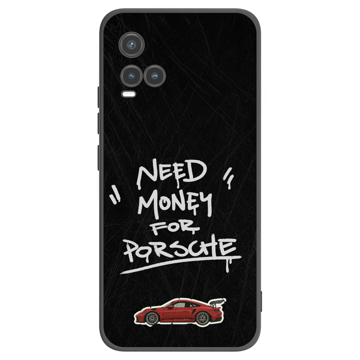 Picasee silikonový černý obal pro Vivo Y33s - Dark Racer
