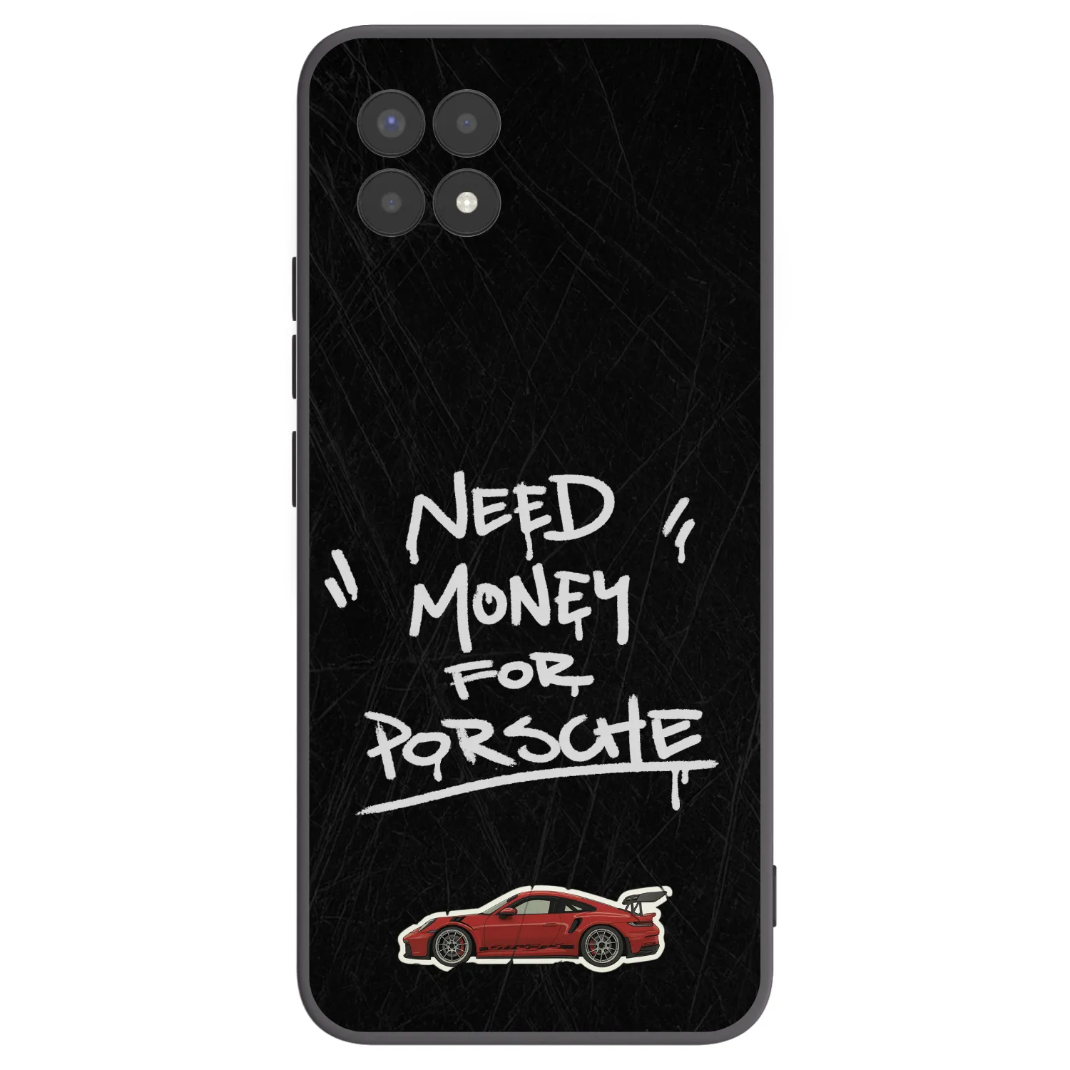 Picasee silikonový černý obal pro Realme 8i - Dark Racer
